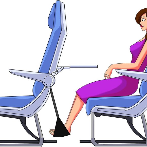 Sleepy Ride - Airplane Footrest (made with Premium Memory Foam) - Picture 7 of 7